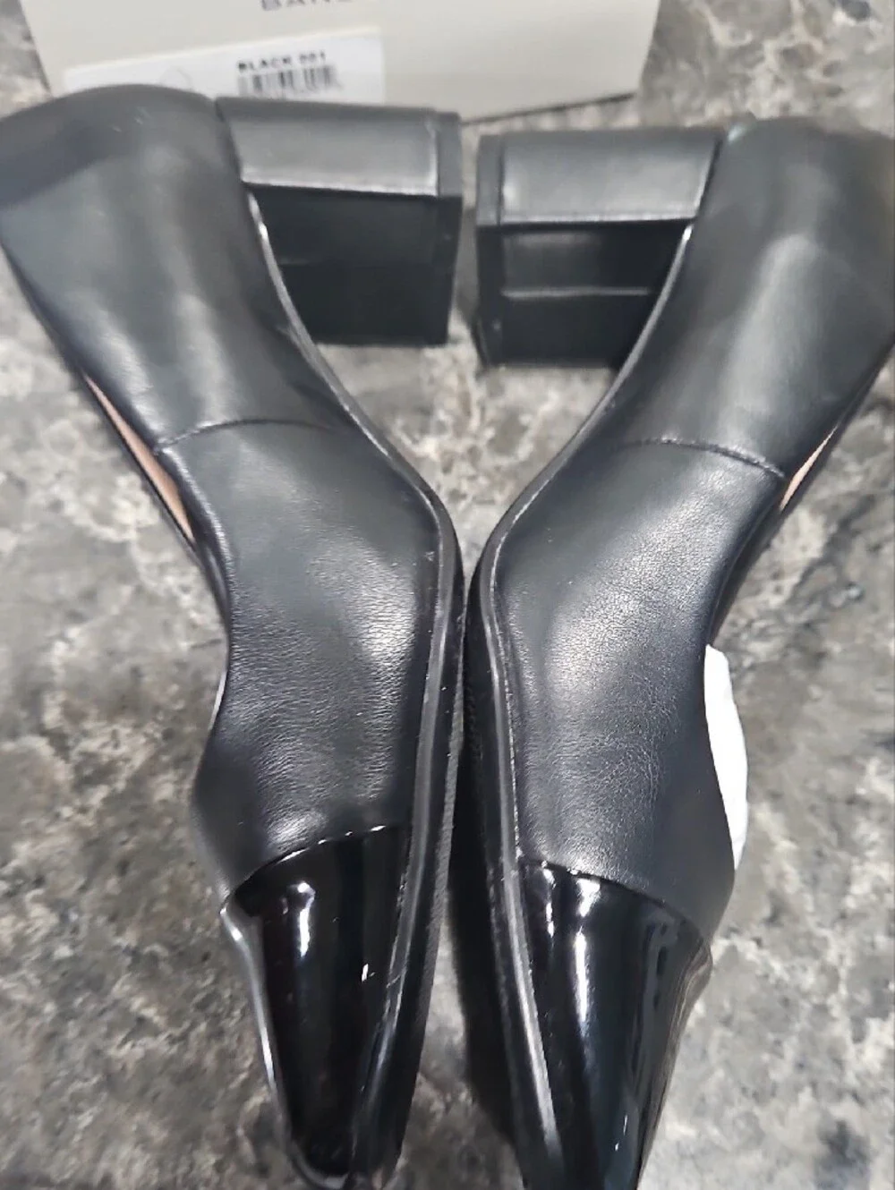 New In Box Size 6 Bandolino Black Women's with Glossy Cap Toe